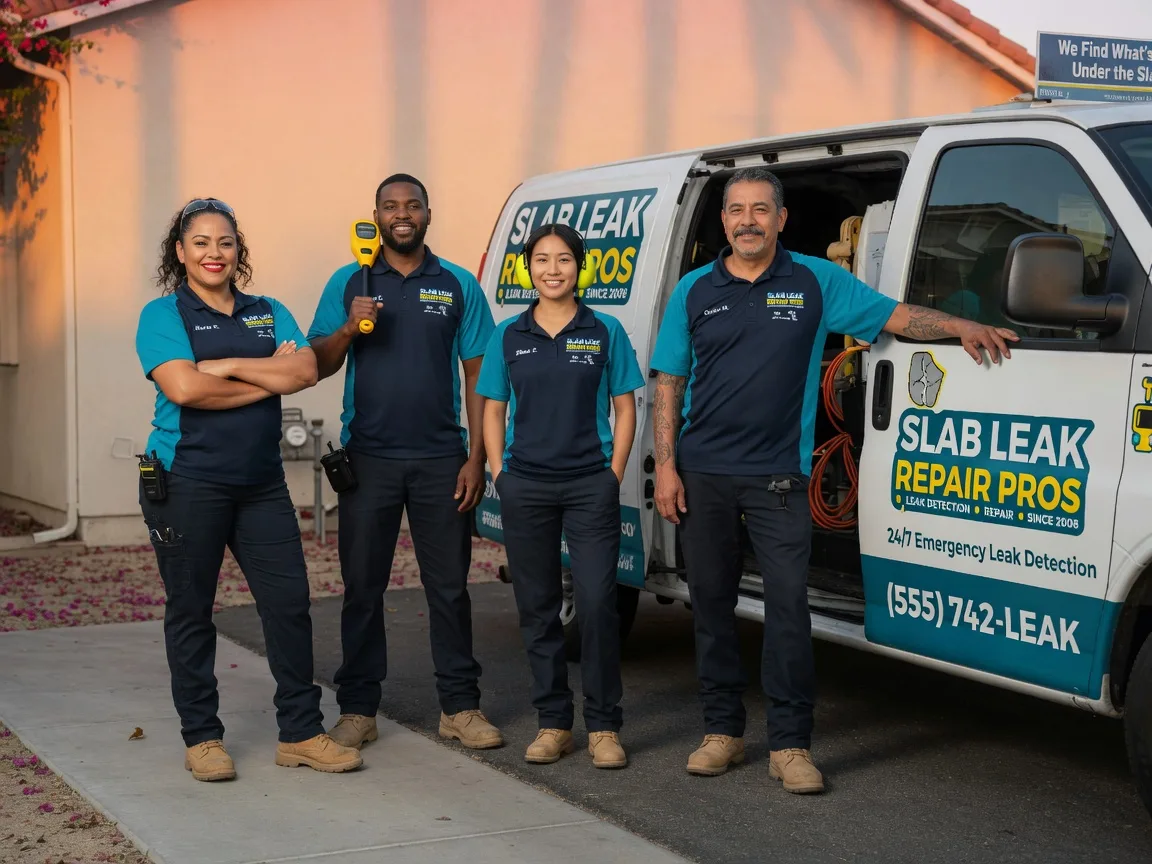 Slab Leak Repair company in Ashmore, IL